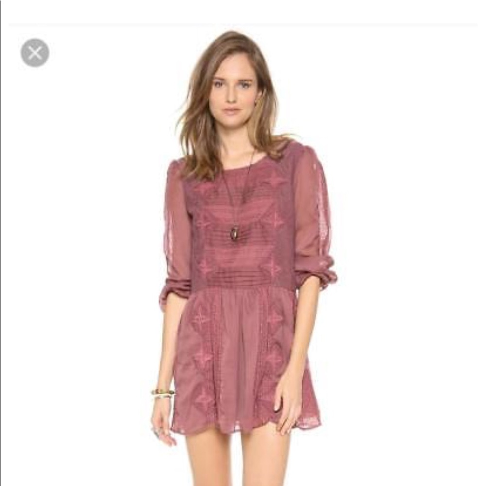 Free People Leigh Lace Dress